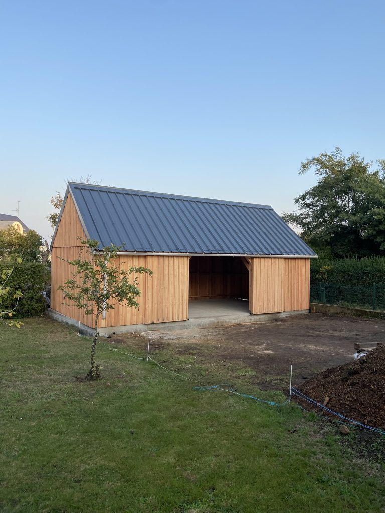Ossature bois — réalisation Marinelli Charpente