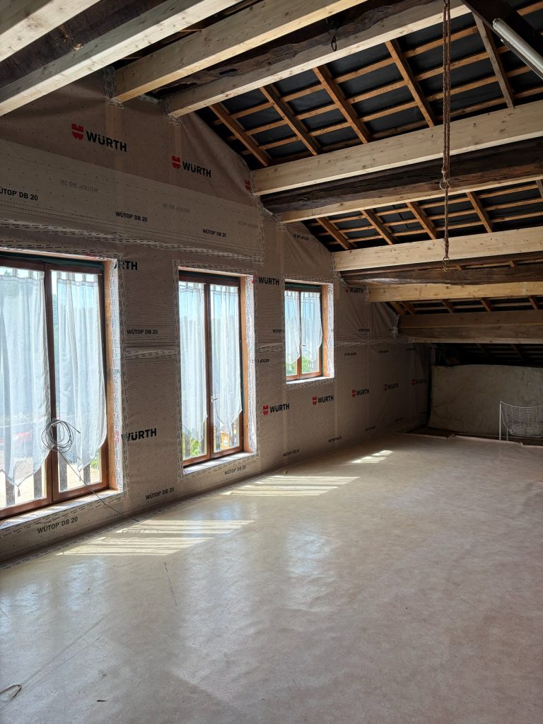 Rénovation — réalisation Marinelli Charpente